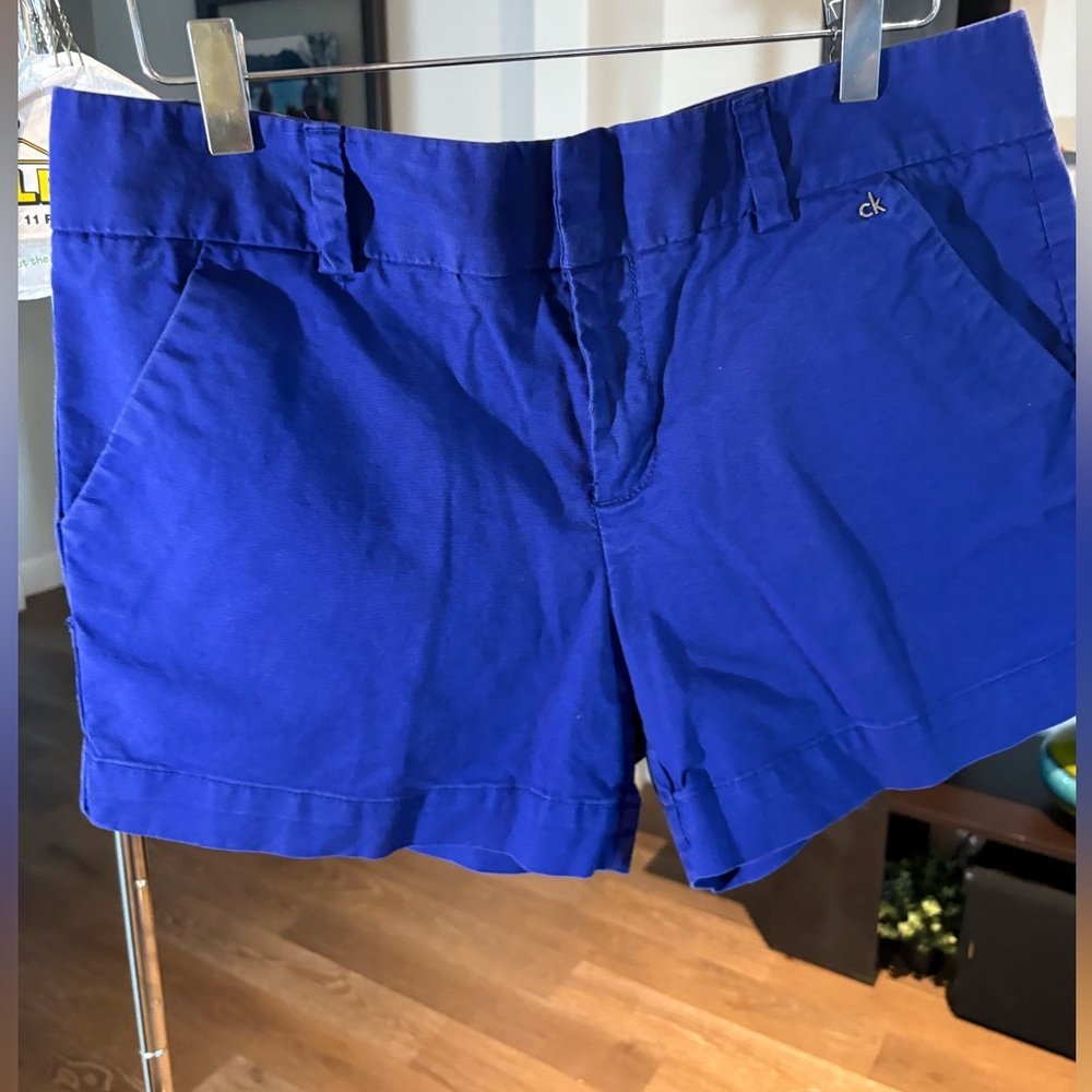 Calvin Klein Women's Vibrant Blue Shorts